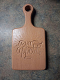 Handmade Bon Appetite Sign