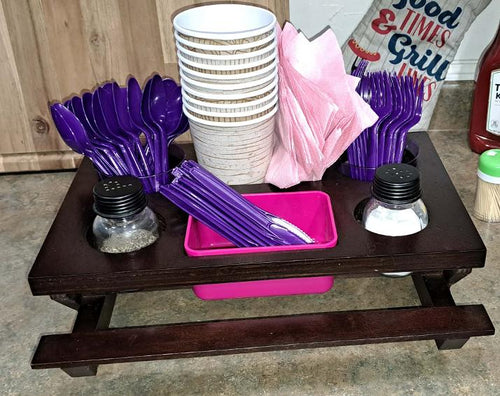 Condiment Picnic Table